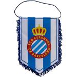 RCD Espanyol Banesp Banderín, Azul/Blanco, 28 x 19