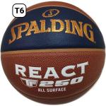 React TF-250 Lnb Baloncesto S6 Marca : Spalding - 77418Z-Naranja/Marino - Naranja - Taille Tamaño 6