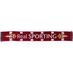 Real Sporting De Gijon | Bufanda Franjas Verticales | Rojo | Unisex