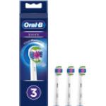 Recambio para cepillo dental - Oral-B, 3D White, con Tecnología CleanMaximiser, Pack De 3, blanco