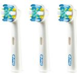 Recambio para cepillo dental - Oral-B, FlossAction, con Tecnología CleanMaximiser, Pack De 3, blanco