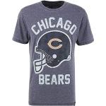 Recovered Camiseta de fútbol Americano de los Chicago Bears de la NFL, Color Azul, Multicolor, XXL para Hombre