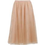 Faldas beige de tul de cintura alta bohemias con lunares REDValentino talla XS para mujer 