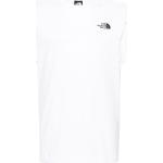 Camisetas blancas de algodón de tirantes  con logo The North Face Redbox para hombre 