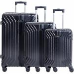 Set de maletas negras redolz para mujer 