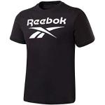 Camisetas deportivas negras tallas grandes con logo Reebok talla 3XL para hombre 