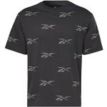 Camisetas deportivas negras Reebok talla XS para hombre 