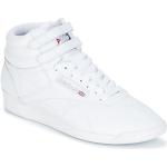 Sneakers altas blancos de cuero Clásico acolchados Reebok Classic talla 36 para mujer 