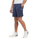 Pantalones cortos deportivos azules de poliester rebajados Reebok talla L de materiales sostenibles para hombre 