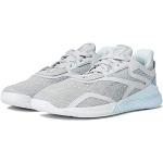 Reebok Nano X Pure Grey/Footwear White/Glass Blue 10 B (M)