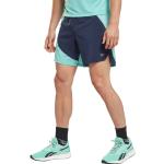 Shorts azules de poliester de running Reebok talla M de materiales sostenibles para hombre 