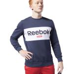 Sudaderas deportivas blancas de algodón con logo Reebok talla S para hombre 