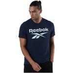 Camisetas deportivas de algodón manga corta con cuello redondo Reebok Workout talla XS para hombre 
