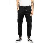 Pantalones chinos negros de algodón REELL talla XL para hombre 