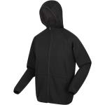 Camisetas negras de algodón de algodón  rebajadas con capucha Regatta talla M de materiales sostenibles para hombre 