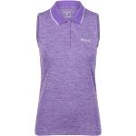 Camisetas lila de poliester de running rebajadas de verano sin mangas Regatta talla XL para mujer 