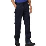 Regatta Professional Pro Cargo - Pantalones de Trabajo para Hombre, Color Azul Marino, Talla 34