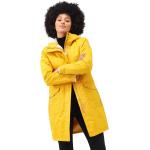 Abrigos amarillos de poliester con capucha  rebajados impermeables, transpirables Regatta talla L para mujer 