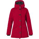 Abrigos rojos de poliester con capucha  rebajados impermeables acolchados Rehall talla L para mujer 