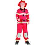 Disfraces rojos de profesiones infantiles 3 años para niño 