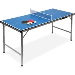 Pelotas azules de madera de ping pong Relaxdays 