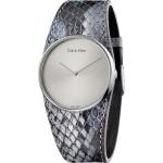 Relojes plateado de plata de pulsera analógicos con correa de plata Calvin Klein 
