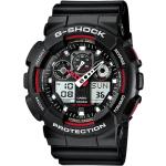 Reloj Analógico Y Digital Casio G-Shock Trend Ga-100-1A4Er/ 55Mm/ Negro Y Rojo