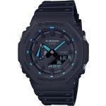 Relojes azules de resina de pulsera Automático analógicos Casio G-Shock 20 Bar para hombre 