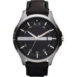 Relojes negros de plata Armani Exchange para hombre 