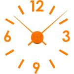 Relojes naranja de plástico de cocina 