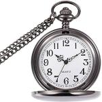 Relojes con cadena Cuarzo vintage para hombre 