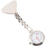 Relojes Especiales plateado con medidor de frecuencia cardíaca con correa de plata para mujer 