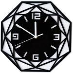 Reloj de pared nórdico sala de estar reloj acrílico minimalista moderno luz europea decoración de lujo reloj creativo