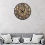 Relojes grises de metal de pared de diseño vintage 