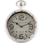 Relojes Especiales blancos de metal vintage desgastado 