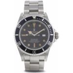 Relojes negros de acero inoxidable de pulsera impermeables con fecha Automático brazalete Zafiro con correa de acero Rolex para hombre 