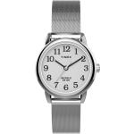 Relojes plateado de plata de pulsera con correa de plata Clásico Timex para mujer 