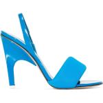 Sandalias azules de piel de tiras rebajadas con tacón más de 9cm The Attico talla 39 para mujer 