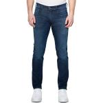 Replay Anbass Slim-Fit Hyperflex Jeans con elástico para Hombre, Azul (Dark Blue 007), W34 x L32