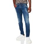 Jeans stretch azules de poliester ancho W27 Replay Anbass de materiales sostenibles para hombre 