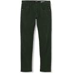Jeans stretch verdes ancho W32 Replay Anbass para hombre 