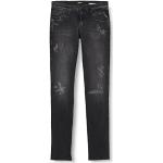 Jeans stretch grises tallas grandes ancho W32 informales Replay Anbass de materiales sostenibles para hombre 