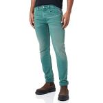 Jeans verdes talle normal ancho W27 Replay para hombre 