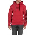 Sudaderas rojas de algodón sin capucha informales con logo Replay talla M de materiales sostenibles para hombre 