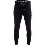 Pantalones negros de algodón de chándal rebajados transpirables Replay talla M de materiales sostenibles para hombre 