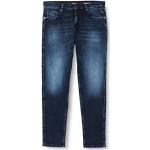 Jeans stretch azul marino ancho W33 informales Replay de materiales sostenibles para hombre 