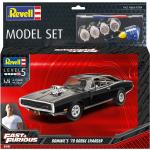 Revell - Maqueta Fast & Furious Dominic's 1970 Dodge Charger con accesorios básicos Revell.