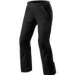 Pantalones negros de Softshell de softshell impermeables, transpirables, cortavientos Revit talla M para mujer 
