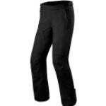 Pantalones negros de Softshell de softshell tallas grandes impermeables, transpirables, cortavientos Revit talla XXL 