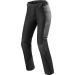 Pantalones negros de cuero de motociclismo rebajados impermeables Revit talla L 